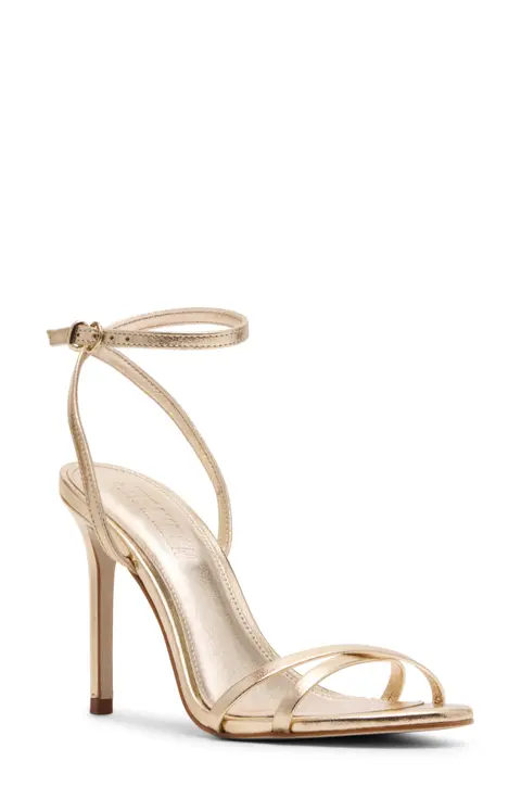 People del mar slide crossover sandals in brown
