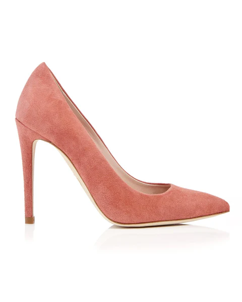 Catherine block heeled sandals in black croc